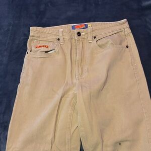 Empyre Men's Light Tan Corduroy Pants